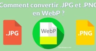 Conversion jpg et png en WEBP