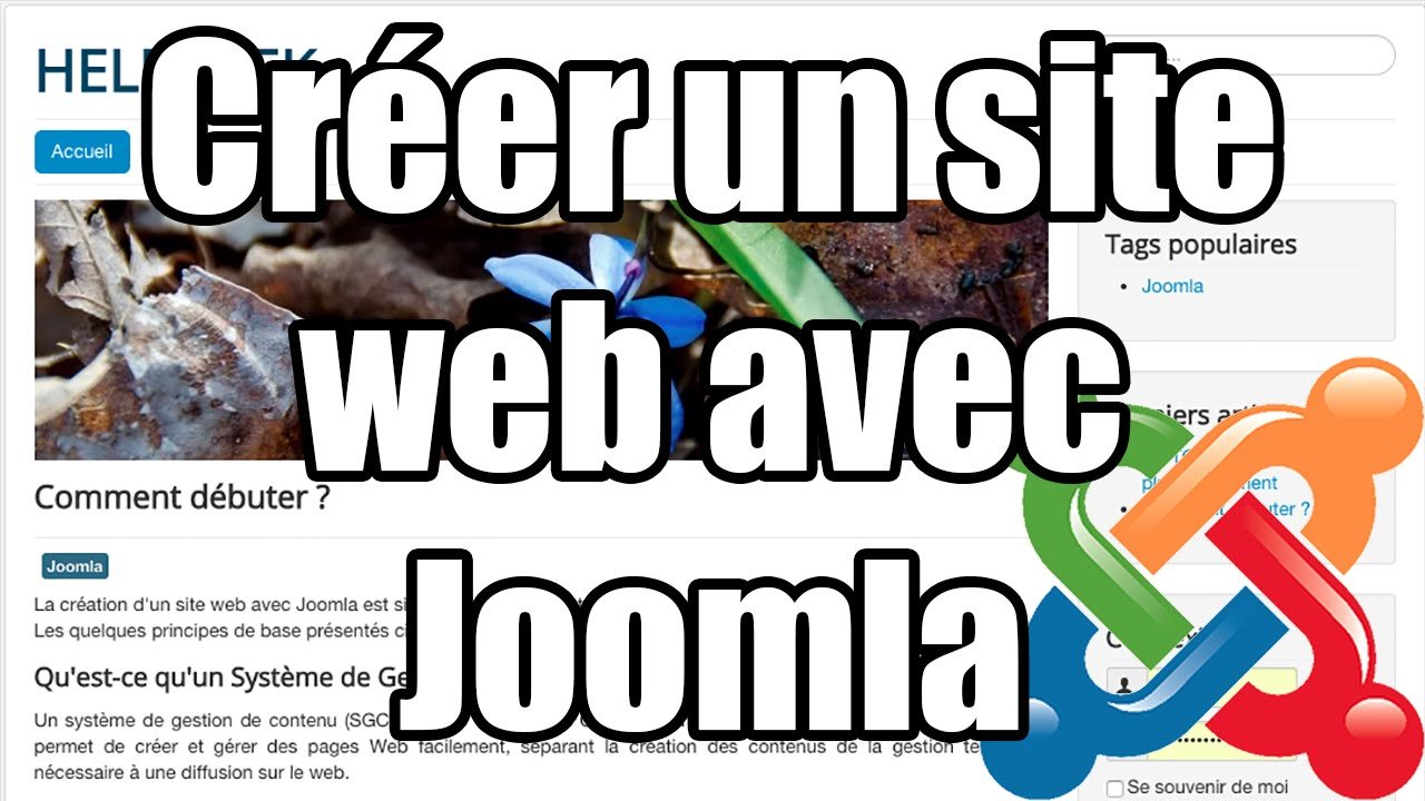 12 étapes pour créer un site Web avec Joomla